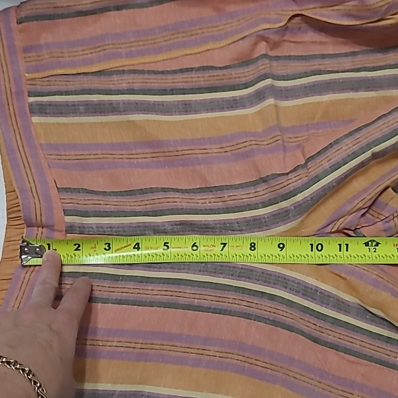 NWT DREW Whitney Split Tulip Linen Blend Pants in Agave size Large - Picture 10 of 10